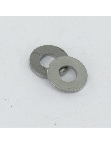 1 x Sluitring plat 20X60X6 Ruw staal