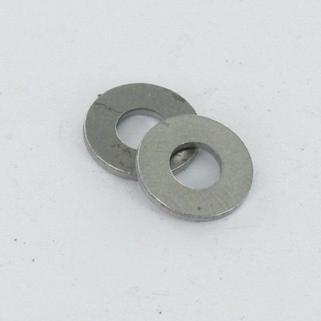 1 x Sluitring plat 20X60X6 Ruw staal