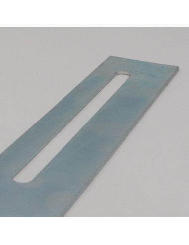1 x Montageplaat MONTAGE 50X320X2 Wit verzinkt...