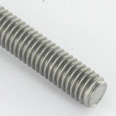 1 x Metalen schroeven M6X50 kop vierkant 10x10 EP4 RVS A2