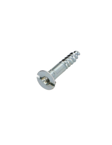 1 x Houtschroeven Ruw staal 4,5X20 geboord en...