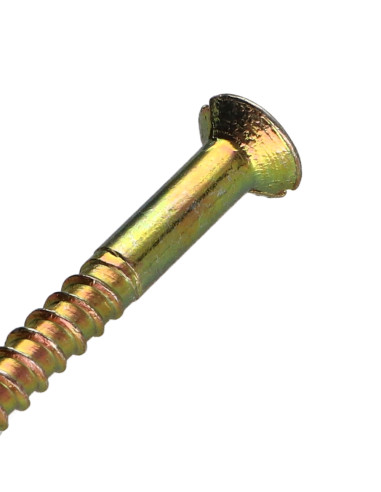 1 x Houtschroeven Bichromaat 6X60 geboord en...