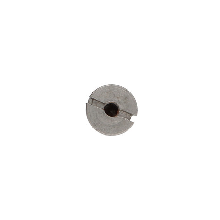 1 x Houtschroeven Ruw staal 4,5X45 geboord en getapt M3 steek van 60