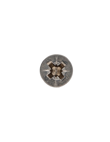 1 x Agglo houtschroeven RVS A2 ronde kop Pozi 6X50