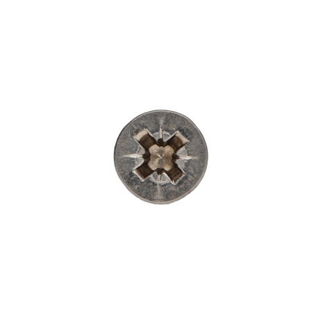 1 x Agglo houtschroeven RVS A2 ronde kop Pozi 6X50