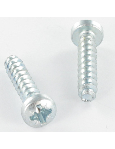 1 x PVC-schroeven cilindrische kop Pozi 6X29...