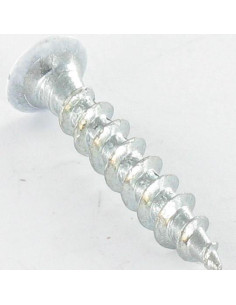 PVC-schroeven gefreesde kop phillips 4.2X25 Wit verzinkt... 2