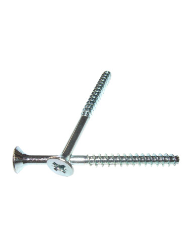 1 x Agglo houtschroeven gefreesde kop Pozi 5X60...