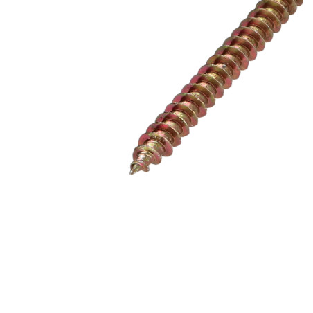 1 x Agglo houtschroeven gefreesde kop Pozi PZ7 4,5X70 geboord Bichromaat
