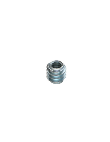 1 x Insert split Wit verzinkt staal M7 steek...
