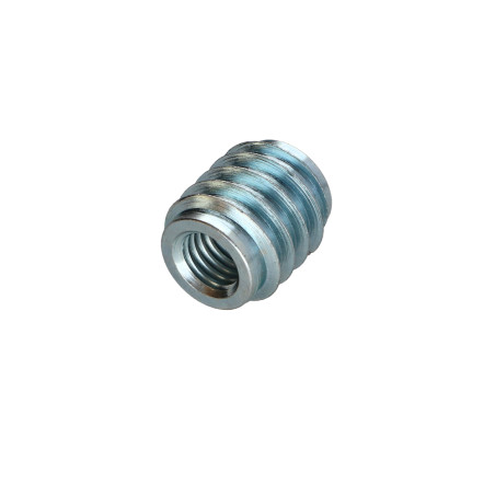 1 x Insert M10 18X20 sleutel van 10 Wit verzinkt staal S/COL