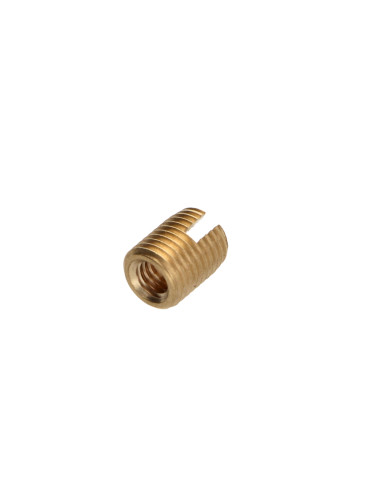 1 x Insert draad to sleuf Messing M8X15