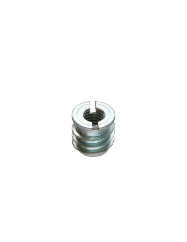 1 x Rampamoeren M8 13X13 Wit verzinkt staal