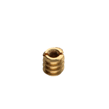 1 x Insert split Messing M5 10X11