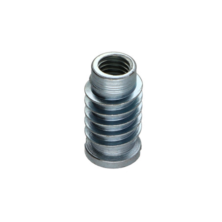 1 x Rampamoeren M8 13X25 Wit verzinkt staal