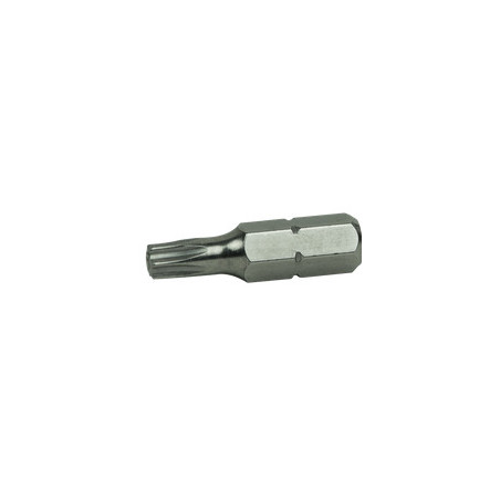 1 x Bit Industriële kwaliteit 1/4" C6.3 RVS TORX T25 lengte 25