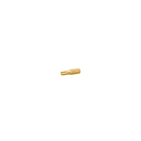 1 x Bit Industriële kwaliteit 1/4" C6.3 Titanium TORX T30 lengte 25