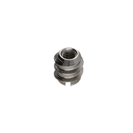 1 x Insert draad hout 18,5X25 M10 RVS A2