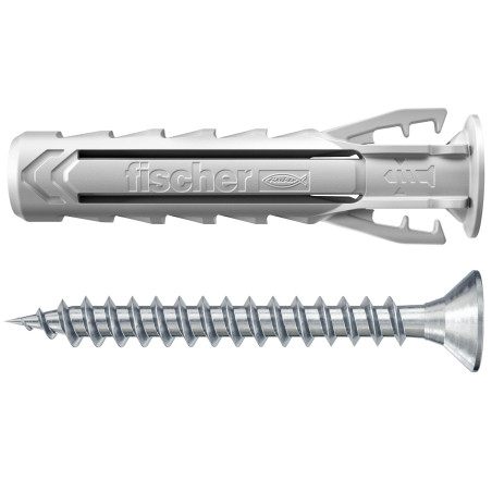 1 x Expansieanker Fischer met schroeven SX MEER 8X40 S Nylon
