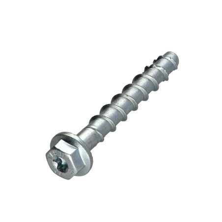 1 x V.BETON zeskantkop TH FISCHER ULTRACUT FBS II 8X90 8-14 TORX T40 S13 Wit verzinkt staal
