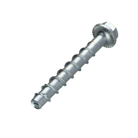 1 x V.BETON zeskantkop TH FISCHER ULTRACUT FBS II 8X55 8-14 TORX T40 S13 Wit verzinkt staal