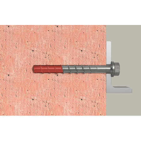1 x Betonschroeven zeskantkop TH FISCHER ULTRACUT FBS II ONS 10X90 A4 RVS
