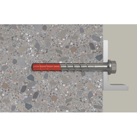 1 x Betonschroeven zeskantkop TH FISCHER ULTRACUT FBS II ONS 12X70 A4 RVS