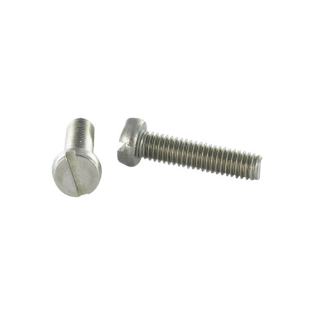 1 x Metalen schroeven RVS A2 cilindrische kop split M8X10