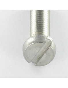Metalen schroeven RVS A2 cilindrische kop split M2.6X5... 2