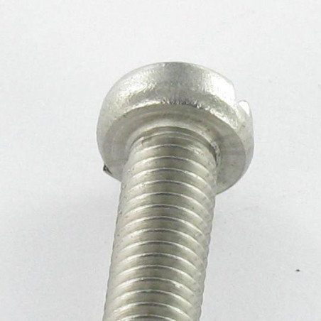 1 x Metalen schroeven RVS A2 cilindrische kop split M4X60