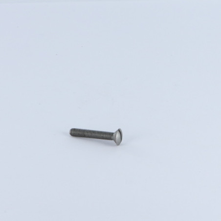 1 x Metalen schroeven gefreesde bolkop split M2X10 Ruw staal microschroeven