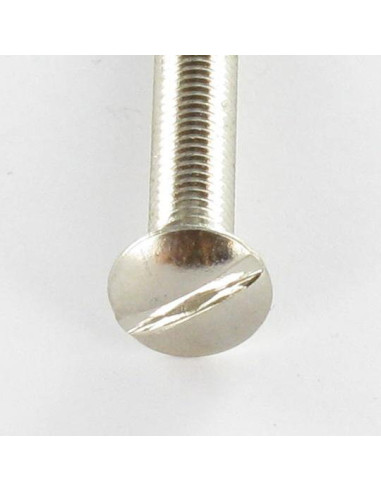 1 x Metalen schroeven gefreesde bolkop split...