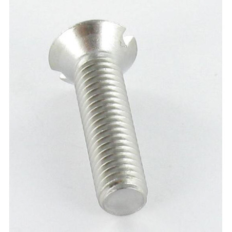 1 x Metalen schroeven gefreesde bolkop split M2X3.5 Ruw staal microschroeven