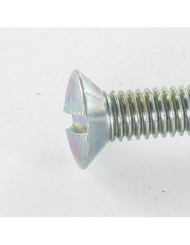 1 x Metalen schroeven gefreesde bolkop split...