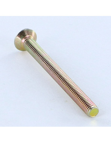 1 x Metalen schroeven gefreesde bolkop split...