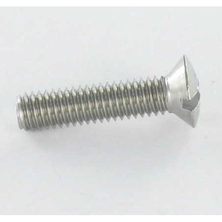1 x Metalen schroeven gefreesde bolkop split M4X70 bedraad op 40 deelbaar Messing