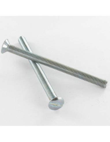 1 x Metalen schroeven gefreesde bolkop split...