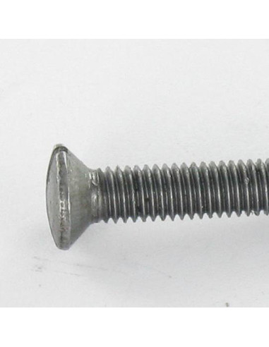 1 x Metalen schroeven gefreesde bolkop split...