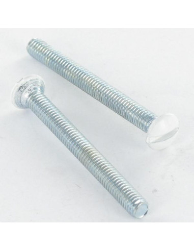 1 x Metalen schroeven gefreesde bolkop split...