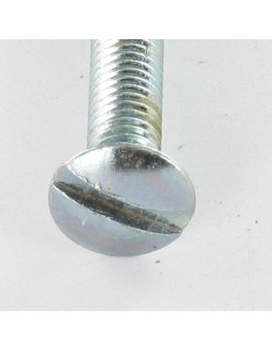 1 x Metalen schroeven gefreesde bolkop split...
