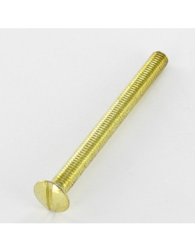 1 x Metalen schroeven gefreesde bolkop split...