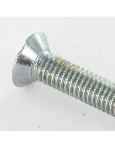 1 x Metalen schroeven gefreesde bolkop split...