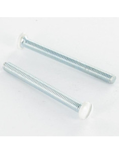 Metalen schroeven gefreesde bolkop split M4X45...
