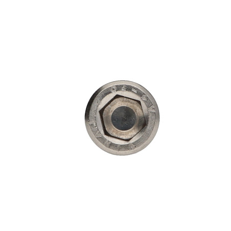 1 x Metalen schroeven CHC BTR M12X45 volledige draad sleutel van 10 A4 RVS