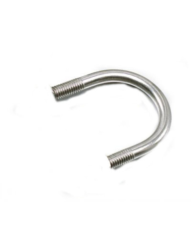 1 x Kabelklem ronde bodem 84X42X84 M8/30/30 Wit...