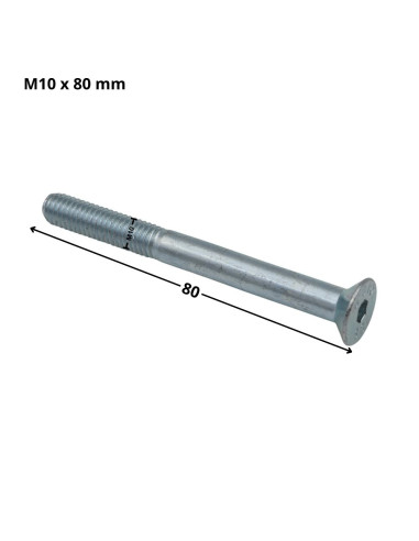 1 x Metalen schroeven FHC verzonken kop met...