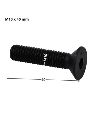 1 x Metalen schroeven FHC verzonken kop met...