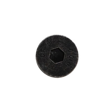 1 x Metalen schroeven FHC verzonken kop met zeskant print sleutel van 4 M6X30 volledige draad klasse 10.9 Zwart