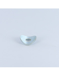 Sluitring GEBOGEN 21,5 x 6,6 x 1,8 Wit verzinkt staal 2