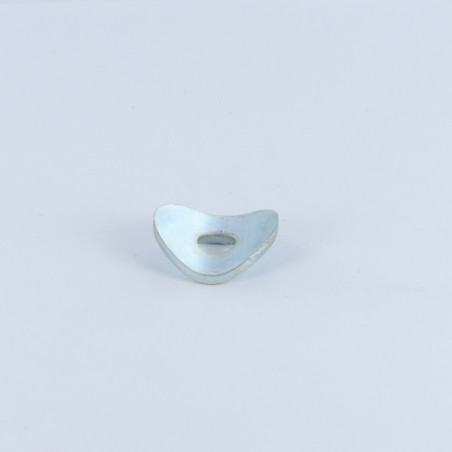 1 x Sluitring GEBOGEN 21,5 x 6,6 x 1,8 Wit verzinkt staal